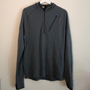 Ibex Half Zip Shak Hoody size L